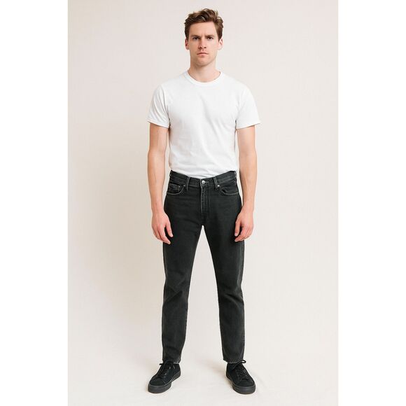 Levi's 511 Black Classic Relax Fit Denim Jeans Pants Trousers Mens Size 30 x 32 - Picture 1 of 8